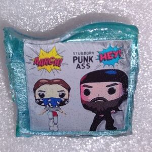 Stranger Things 5 STUBBORN PUNK HANDMADE FUNKO STYLE PIN.